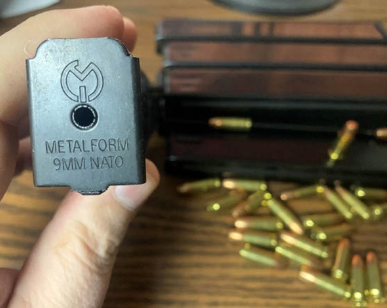 Metalform 9mm Magazine – Liemohn Manufacturing