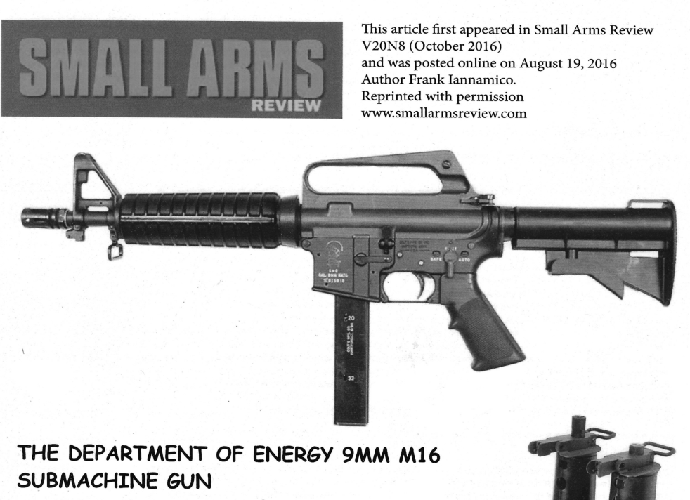Small Arms Review Cover