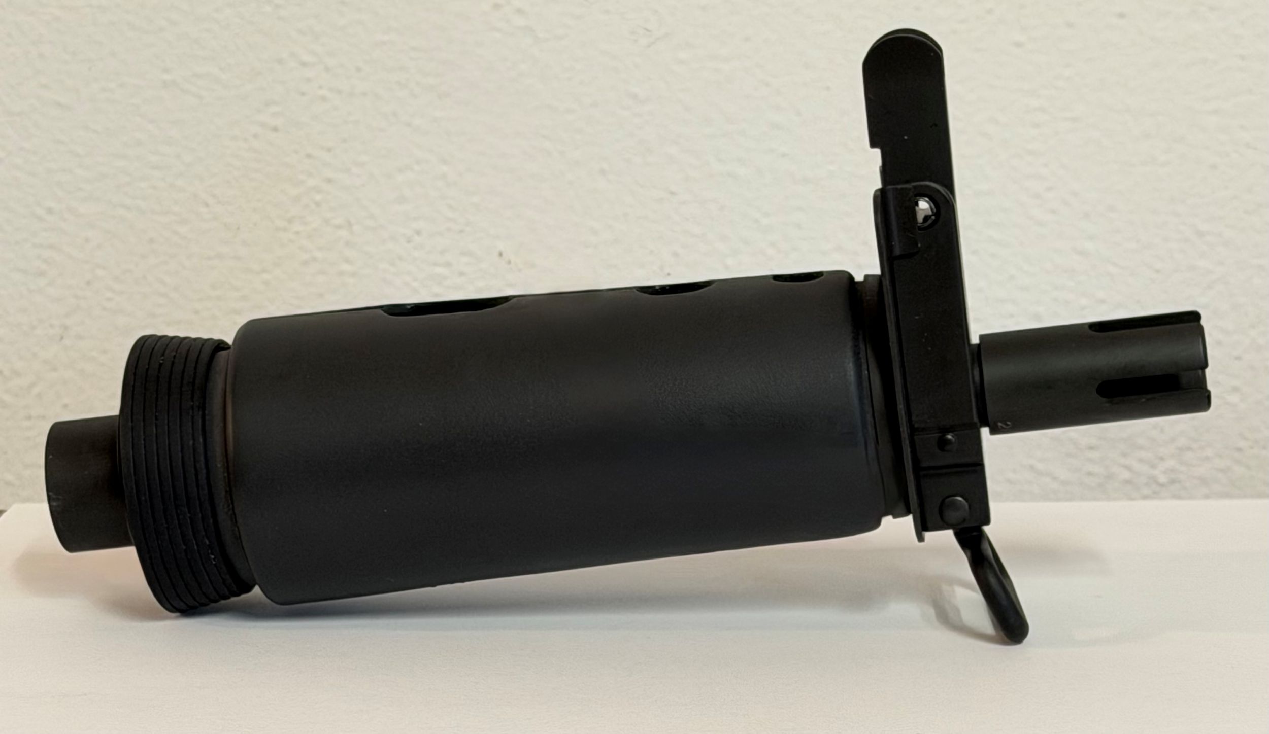 Threaded 9mm barrel assembly