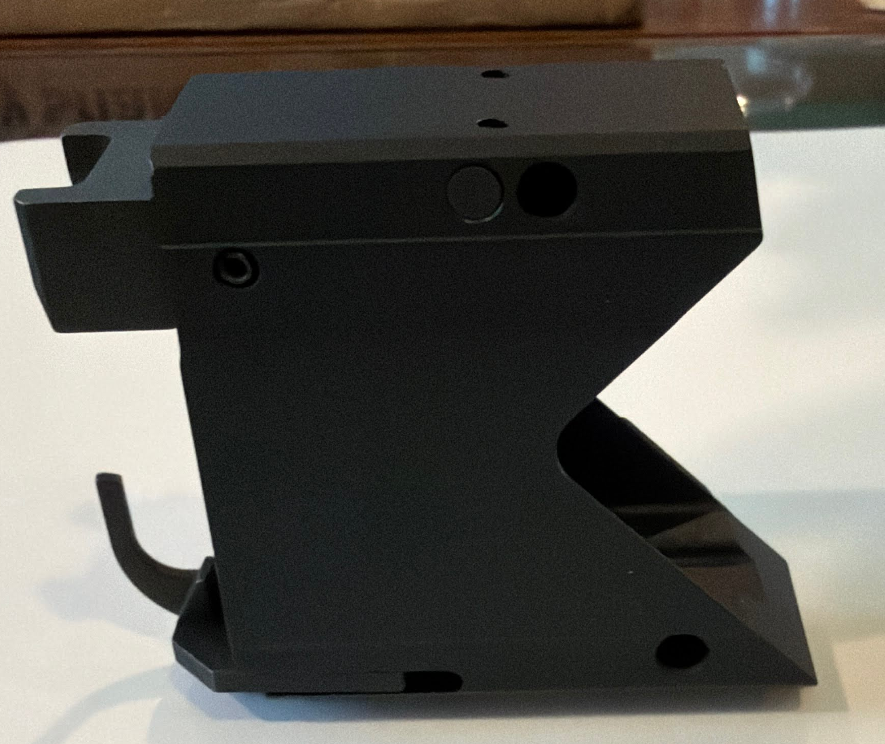 9mm Magazine Well Adapter side profile